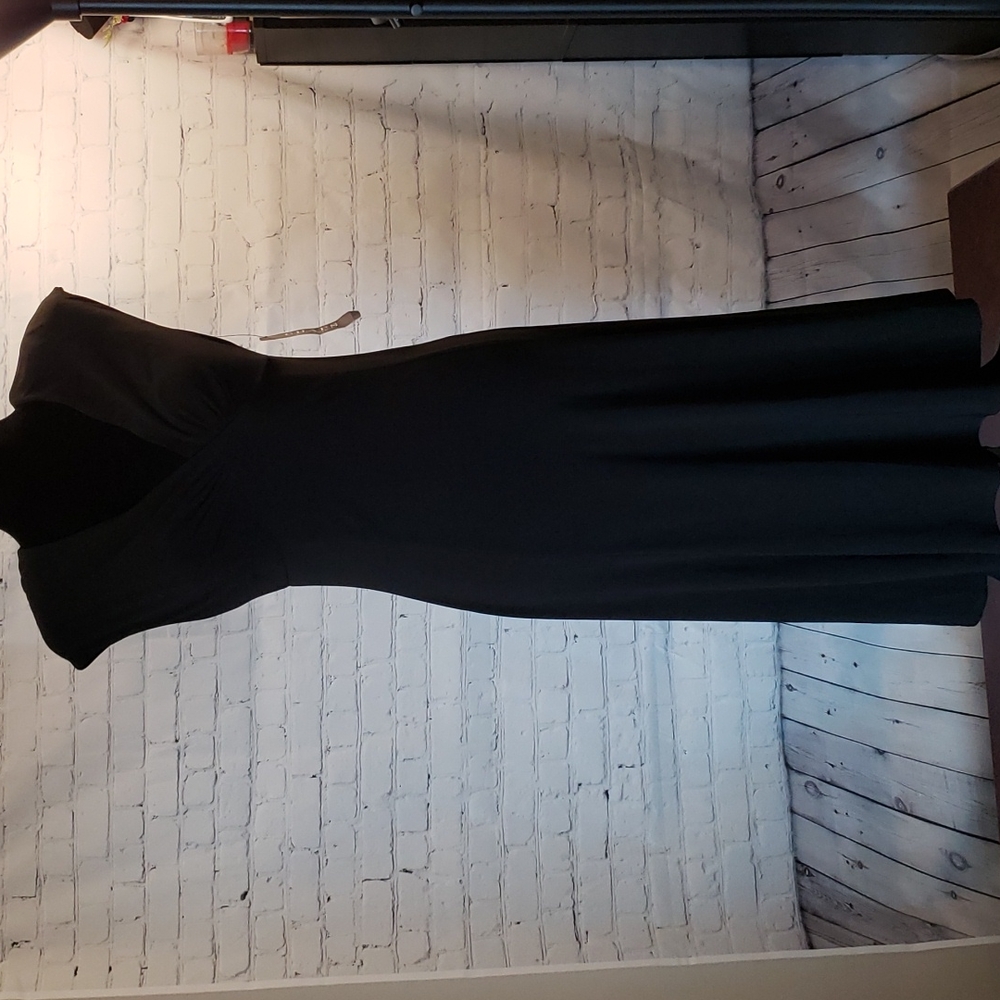 NWT Chaps Ralph Lauren Black Dress M